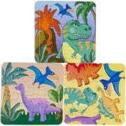 Decopatent® Uitdeelcadeaus 50 STUKS Dinosaurus / Dino Puzzels - Trakta...