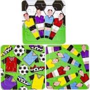 Decopatent® Uitdeelcadeaus 50 STUKS Voetballers Puzzels - Traktatie Ui...