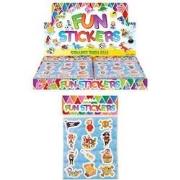 120 Stuks - Fun Stickers - Model: Piraten in Display - Uitdeelcadeautj...