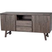 Brooklyn houten dressoir donker eiken - 160 x 80 cm