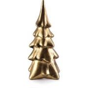 Goudkleurige keramische Kerstboom – H29 cm