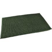 Badmat Chenille Laagpolig Tijm Groen - 75 x 45 cm