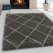 Tapijtenloods Harmony Soft Shaggy Hoogpolig Vloerkleed Taupe- 200x290 ...