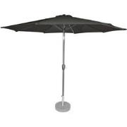 Kopu® Calma Parasol Rond 300 cm met Windvanger - Antraciet