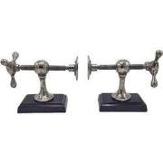 Boekensteun - Machine - Old Metal