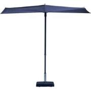 Madison - Parasol Sun Wave - 270 x 150 - Blauw