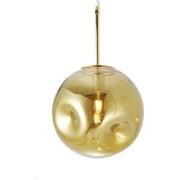 Leitmotiv - Hanglamp Blown Glass Rond - Goud