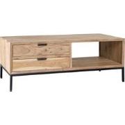 Livingfurn - Salontafel Oslo - 60x120x45cm - Acasiahout