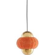 Light & Living - Hanglamp CETARA - Ø26x28cm - Oranje