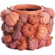 Light & Living - Vaas PUMPKIN - Ø28x18cm - Rood