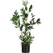 J-line - Laurier In Pot Plastiek Groen Large - 26x26x93cm