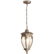 Maytoni Outdoor - Hanglamp Fleur - Zwart met goud - Ø15