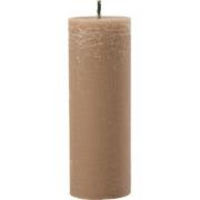 J-line - Buitenkaars Pilaar Paraffine Taupe Extra Large-50uren - 28x10...