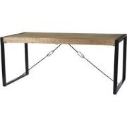 Livingfurn - Eetkamertafel Nairobi - U-Pot - Mangohout - 180x90 cm