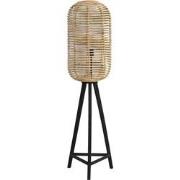 Light & Living - Vloerlamp TABANA  - 36x36x140cm - Bruin