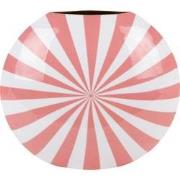 Present Time - Vaas Candy Swirl Large - Flamingo pink & white