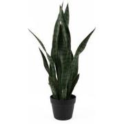 Present Time - Kunstplant Sansevieria - Donkergroen