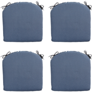 Madison Zitkussen Panama - Safier Blue - 46x48 - Blauw - 4 Stuks