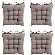 Madison Toscane Kussen - Panama Taupe - 46x46 - Bruin - 4 Stuks