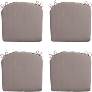 Madison Zitkussen Panama - Taupe - 46x48 - Bruin - 4 Stuks