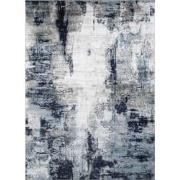 Modern Abstract Tapijt GIULIA - Blauw/Grijs - 160x220 cm