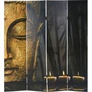 Cosmo Casa Fotoscherm - Kamerscherm - Buddha - 180x160 Cm