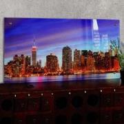 Cosmo Casa Glasfoto - Muurfoto - Postermotief - New York - 50x100cm