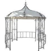 Cosmo Casa  Pergola Almeria - Round pavilion garden pavilion - Sturdy ...