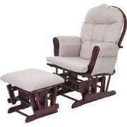 Cosmo Casa  Relaxstoel - Schommelstoel Fauteuil Schommelstoel met Voet...