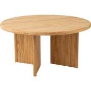 J-line - Tafel Rond Teak Hout Naturel - 150x150x75cm