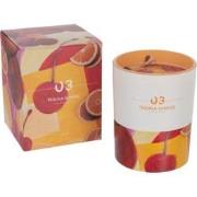 J-line - Kaars Tequila Sunrise Large-70h - 10x10x12.5cm