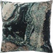 Unique Living | Kussen Vince 45x45cm blue | Kussen woonkamer of slaapk...