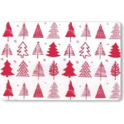 Unique Living - Placemat Xmas Tree 30x45cm Red