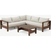 ZAMBRA LOUNGE CORNER SET 3PCS ( LEFT ARM  RIGHT ARM  COFFEE TABLE 98X6...