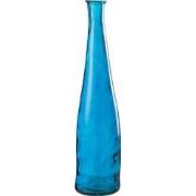 J-line - Vaas Viooltje Glas Blauw Small - 18x18x80cm