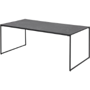 Imke salontafel marmerlook antraciet - 120 x 60 cm