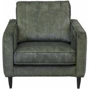 Fauteuil - Linje - velours Adore groen 156