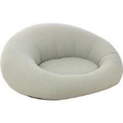 J-line - Matras Donut Polyethyleen Grijs - 150x175x75cm