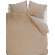 Ambiante Dekbedovertrek Uni Cotton Khaki-1-persoons (140 x 200/220 cm)