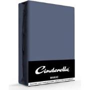 Cinderella Basic Hoeslaken Dark Blue-180 x 200 cm