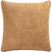 PTMD Sierkussen Suky - 60x8x60 cm - Suede - Bruin