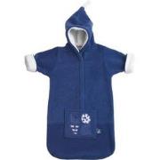 Buggy Snuggle Baby Voetenzak Love Emd Blue Fleece 0-6 mnd