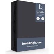 Beddinghouse Jersey-Lycra Topper Hoeslaken anthracite-180/200 x 200/22...