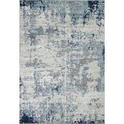 Modern Abstract Tapijt SARAH - Blauw/Grijs - 120x170 cm