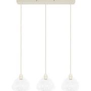 Light & Living - Hanglamp BISHO - 94x26x19cm - Wit