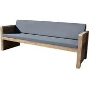 Wood4you - Tuinbank - Vlieland - Montagepakket - Steigerhout- 175Lx72H...