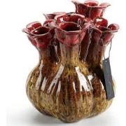 Villa Pottery  Gele 5x tuit vaas Quito