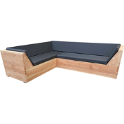 Wood4you - Loungeset 6 Douglas 210x210 cm - incl kussens