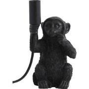 Light & Living - Tafellamp MONKEY - 13x12.5x23.5cm - Zwart