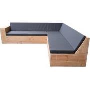 Wood4you - Loungeset 1 Douglas - incl. kussens